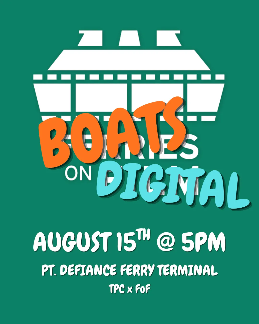 Flier for Boats on Digital