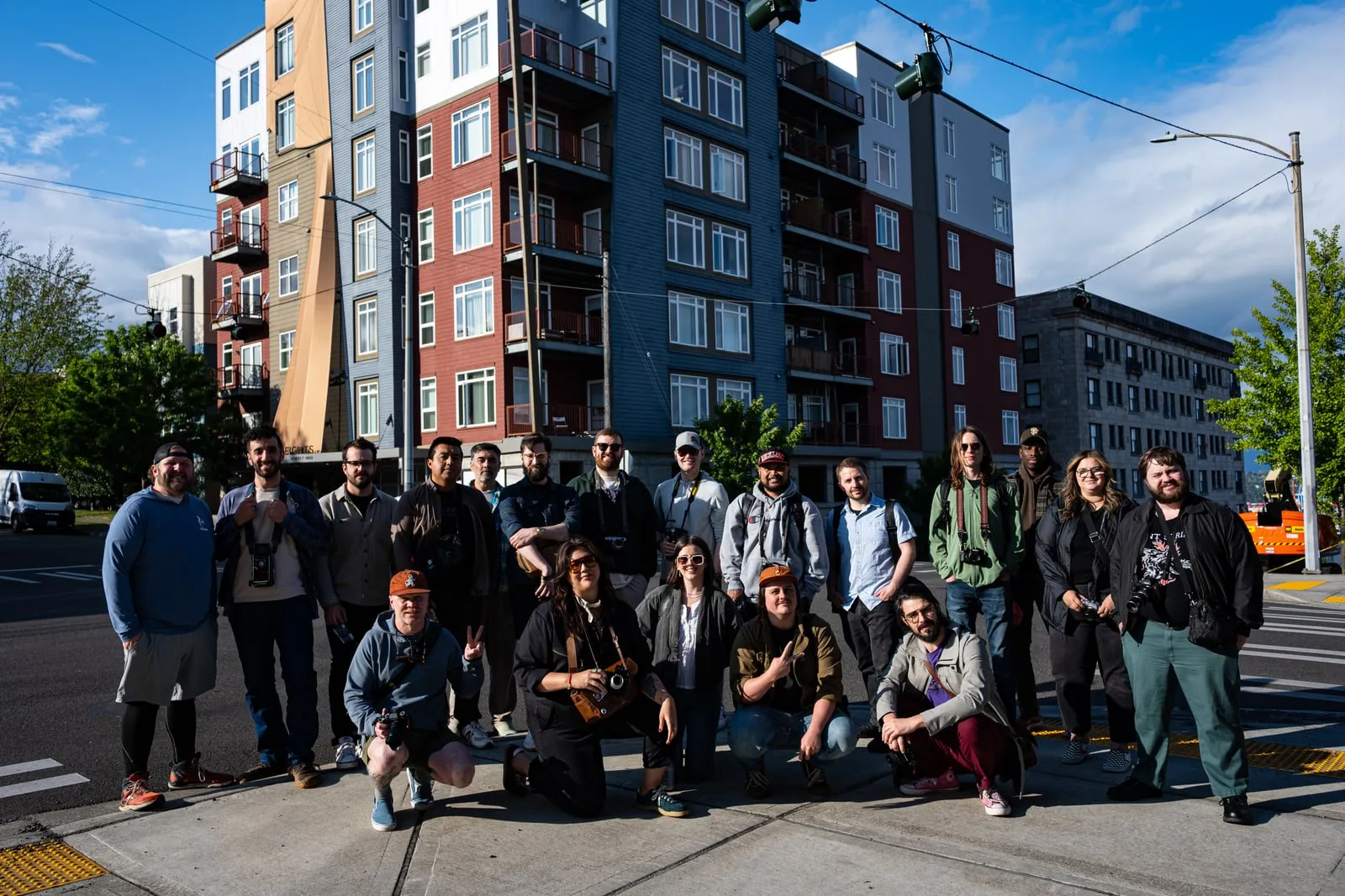 Club members at Photo Walk After Party