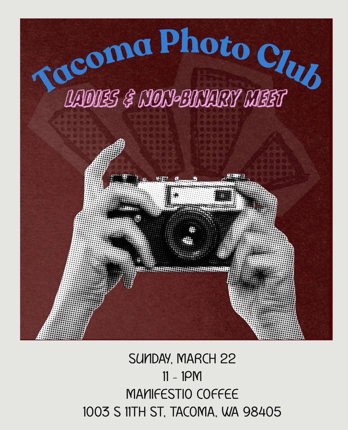 Flier for Ladies & Non-Binary Meet