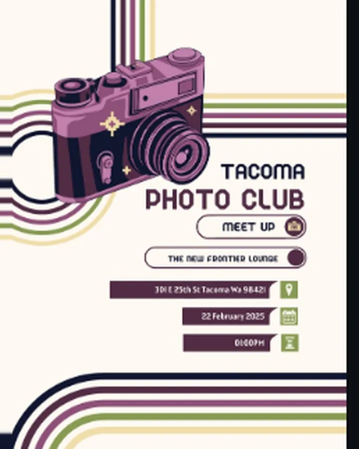 Flier for Meet Up: The New Frontier Lounge
