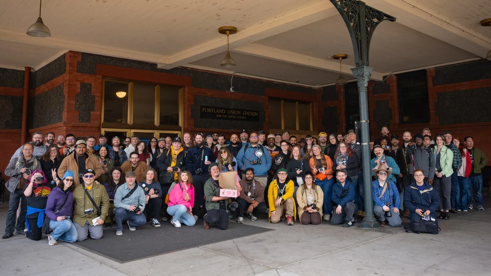 Club members at Portland Field Trip