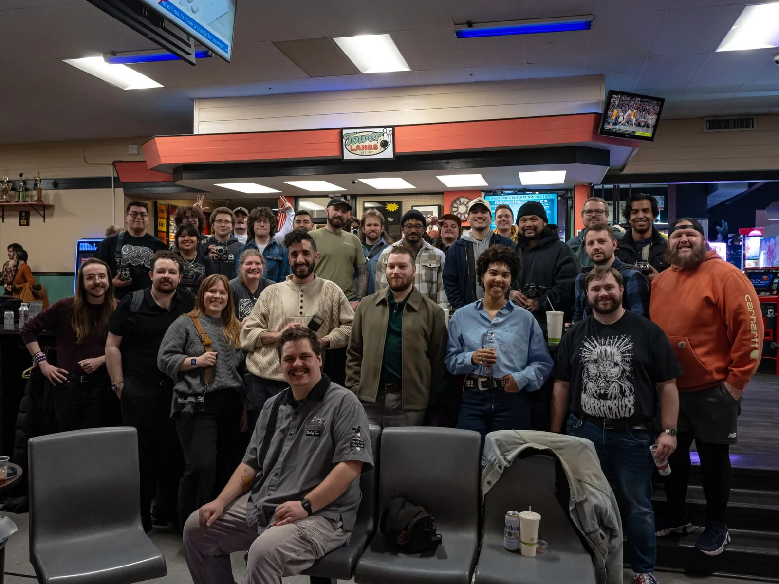 Club members at Photo Meetup & Bowl